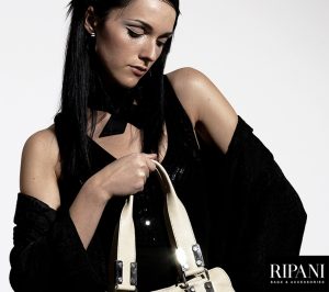 Lidia Di Blasio Fotomodella Testimonial RIPANI Bags & Accessories