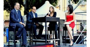 Lidia Di Blasio Presentatrice TV La Notte dei Ricercatori